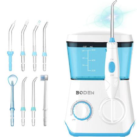 Imagem de Irrigador Oral Jato de Água Dental Bucal Water Pick Water Flosser Bivolt 600ml