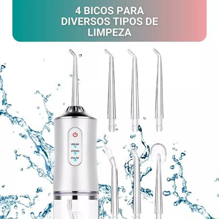 Irrigador Oral Silencioso Cuide Da Sua Boca Com Conforto Dk Irrigador Oral Magazine Luiza