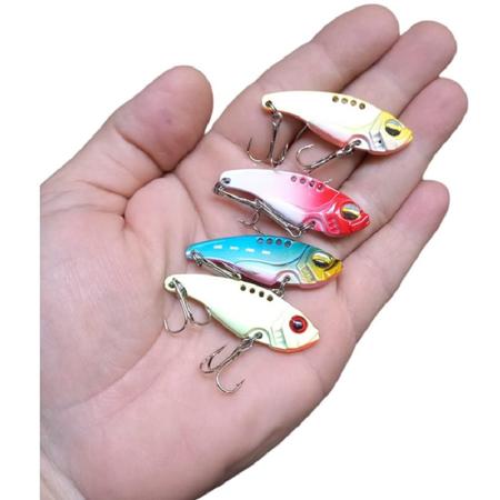 Isca artificial Blade Ferrinho Vibration 5cm kit c/ 4 unid - Deyu Imagem de Isca artificial Blade Ferrinho Vibration 5cm kit c/ 4 unid