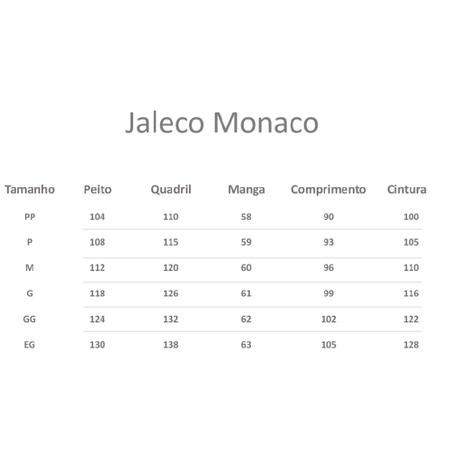 Imagem de Jaleco Masculino Oxford Padrão Branco Monaco