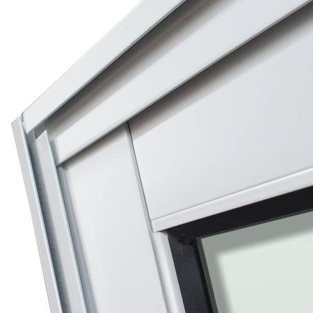 Janela Elite 2 Folhas Moveis 100 X 150 Vidro Liso Branco - Brimak Imagem de Janela Elite 2 Folhas Moveis 100 X 150 Vidro Liso Branco