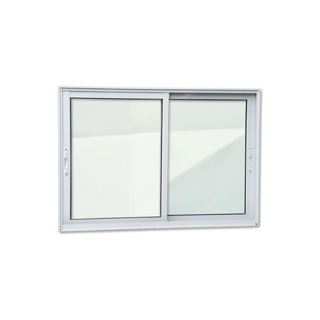 Janela Elite 2 Folhas Moveis 100 X 150 Vidro Liso Branco - Brimak Imagem de Janela Elite 2 Folhas Moveis 100 X 150 Vidro Liso Branco