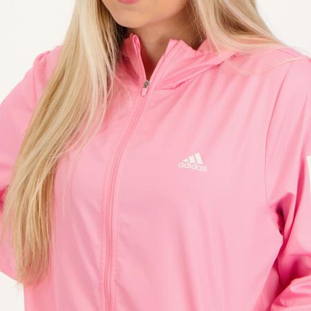 Corta vento hotsell rosa adidas