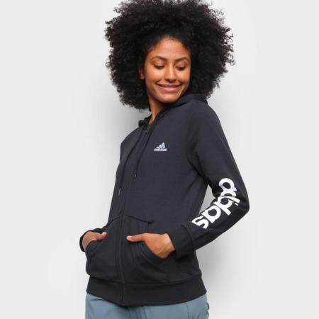 jaqueta adidas feminina cinza