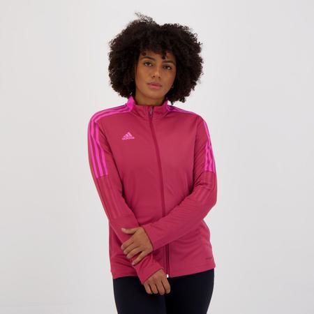 Agasalho adidas best sale rosa