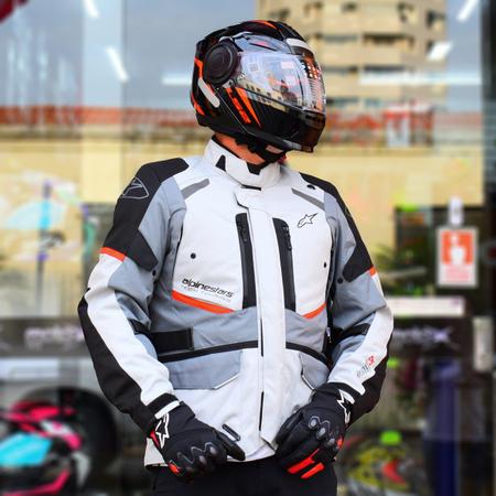 Imagem de Jaqueta Alpinestars Andes V3 Drystar Cinza Impermeável Parka