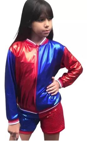 Fantasia Infantil Roupa Arlequina 2 a 12 anos - SGB Modas