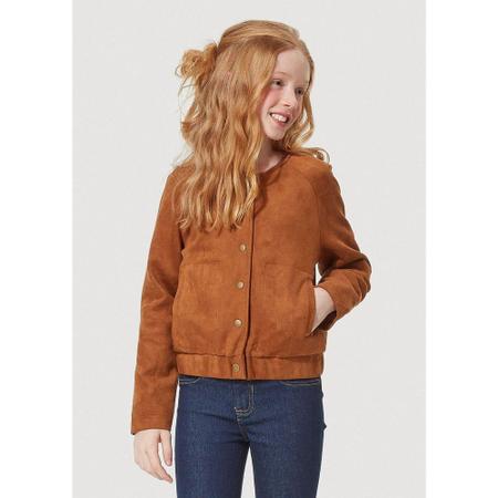 Jaqueta bomber sale em fake suede