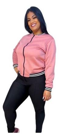 Jaqueta matelasse hot sale plus size