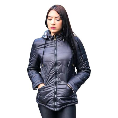 Jaqueta Casaco bobojaco Blusa Feminino Frio Extremo Forrada Roupa