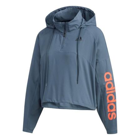 Corta vento adidas top rosa e azul