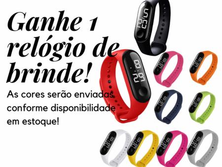 Imagem de Jaqueta Corta Vento Blusa para treinos exercícios Caminhada  Com Capuz Kit com relógio Digital K011