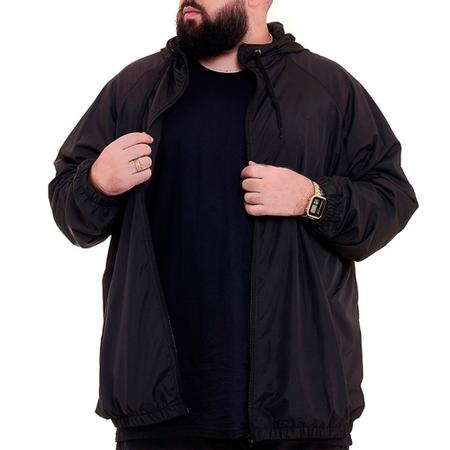 Jaqueta Corta Vento Tamanho Grande Agasalho de Frio Plus Size G1 A