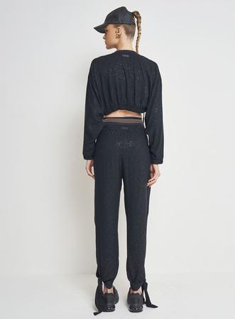 Jaqueta Cropped Com Brilho Sport Style - Allure Vestimenta Imagem de Jaqueta Cropped Com Brilho Sport Style