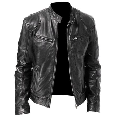 Jaqueta de hotsell couro masculina importada