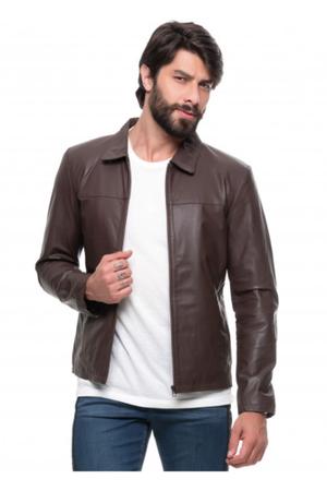 Jaqueta de hotsell couro javali masculina
