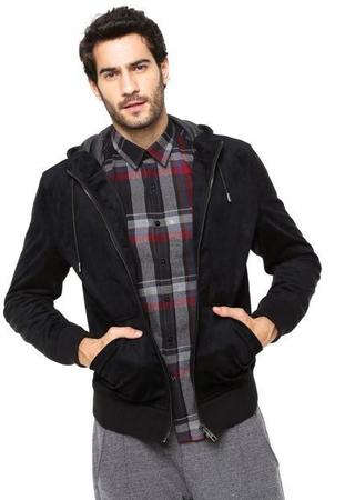 Jaqueta Ellus Masculina Suede River With Hood Duas Cores