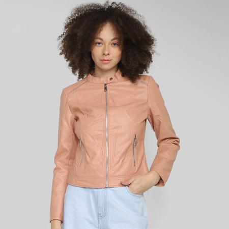 Jaqueta pu feminina sales