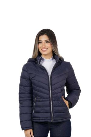 Jaqueta Feminina Puffer Kla Azul - Jaqueta Feminina - Magazine Luiza