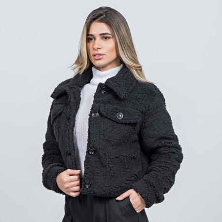 Jaqueta deals sherpa feminina