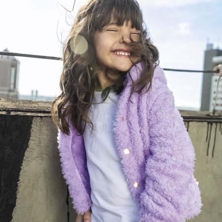 Jaqueta de pelo best sale infantil