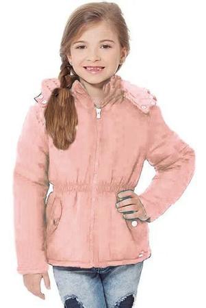 Imagem de Jaqueta Infantil Menina Casaco Inverno Rigoroso Puffer Parka