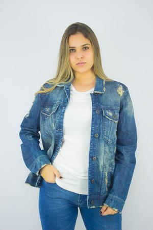 Jaqueta jeans sales ellus feminina