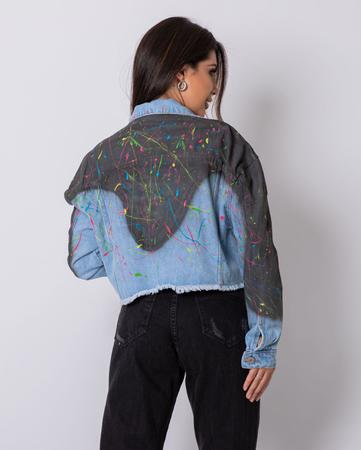 Jaqueta pintada a best sale mao
