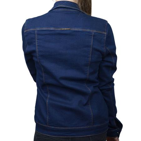 Jaqueta Jeans Feminina Lado Avesso Fashion L115049W Jaqueta