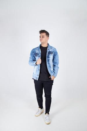 Jaqueta Jeans Utilitária Destroyed - Ready-to-Wear
