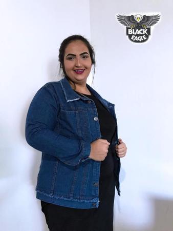 Imagem de Jaqueta Jeans Plus Size Feminina