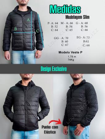 Imagem de Jaqueta Masculina Axel Bobojaco Puffer Blusa Casaco Frio