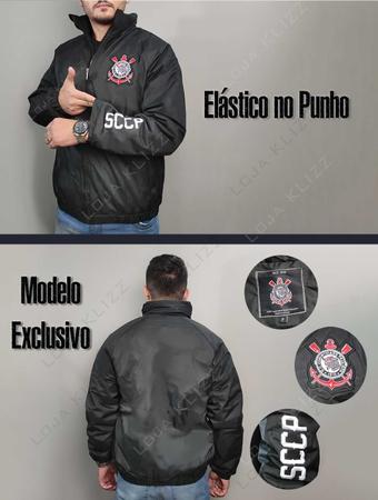 Jaqueta do corinthians dupla face sales