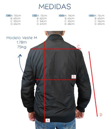 Imagem de Jaqueta Masculina Casaco Forrado Quente Blusa Impermeável