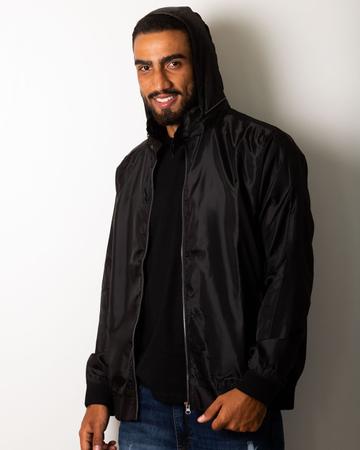 Jaqueta masculina em tecido sales