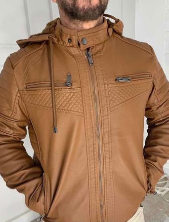 Jaqueta caramelo masculina sales