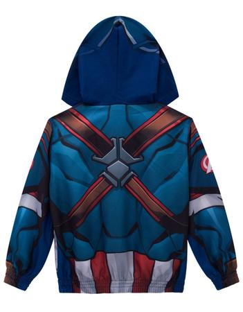 Jaqueta Menino Capit o Am rica Vingadores Brandili Casaco e