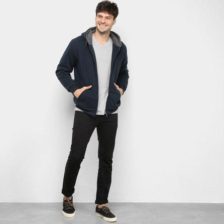 athletic grey moletom com capuz