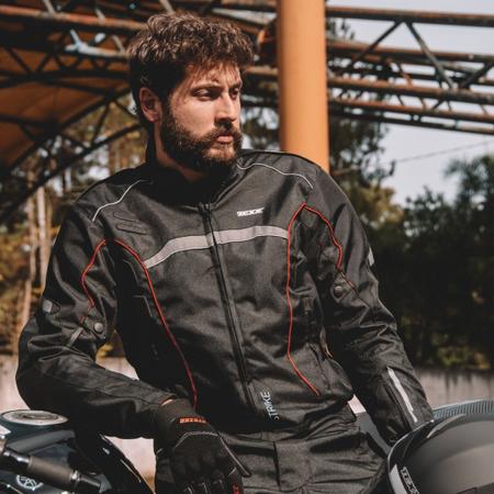 Jaqueta Motoqueiro New Strike V2 Imperme vel Balaclava Texx