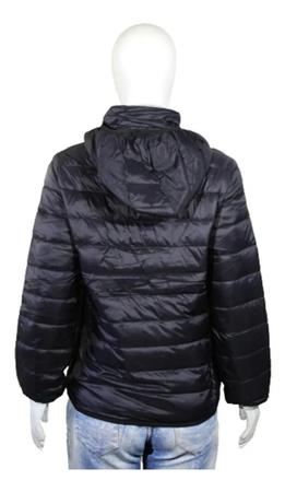 Imagem de jaqueta nylon feminina impermeável capuz removível