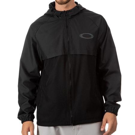 Jaqueta Oakley Blade Windbreaker Masculina Preto Jaqueta e