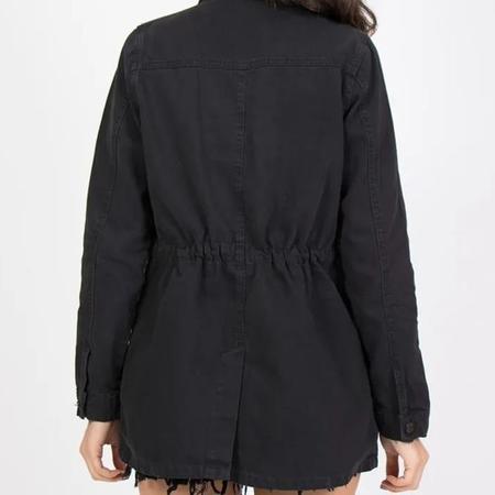 Parka lady cheap rock preta