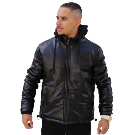 Jaqueta de sales pu masculina