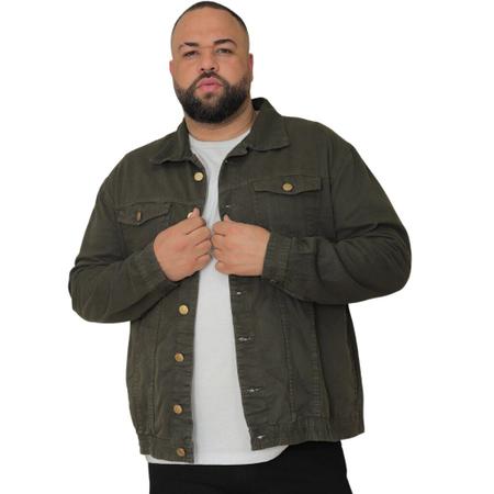 Jaqueta jeans colorida masculina sales