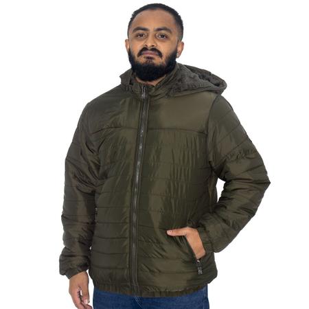 Jaqueta Puffer Masculina Verde