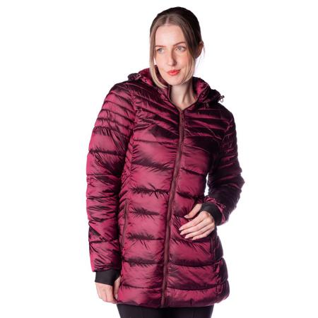 Jaqueta puffer hotsell feminina alongada