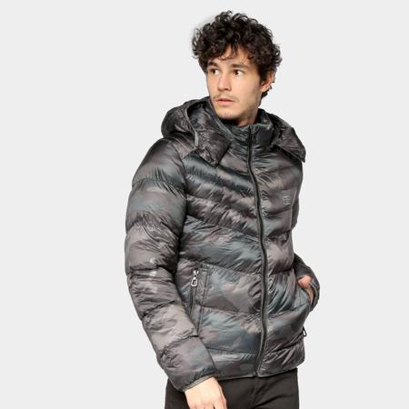 Jaqueta Puffer Nicoboco Camo Masculina Jaqueta e Casaco