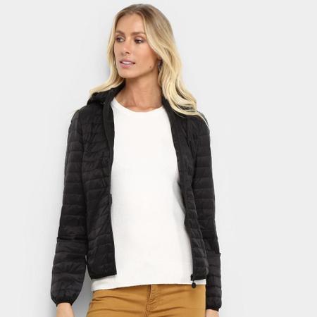 black puffer bolsa