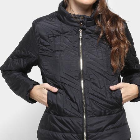 Jaqueta feminina nylon matelasse 2025