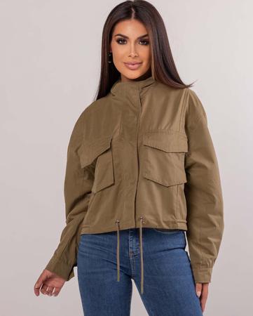 Jaqueta sarja feminina store militar
